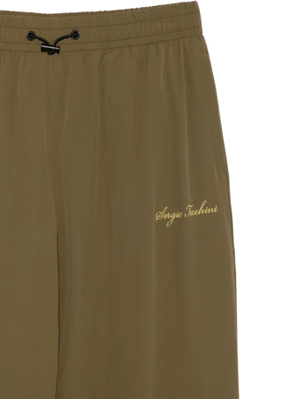 Sergio Tacchini Brunelleschi logo-embroidered Track Pants | Green