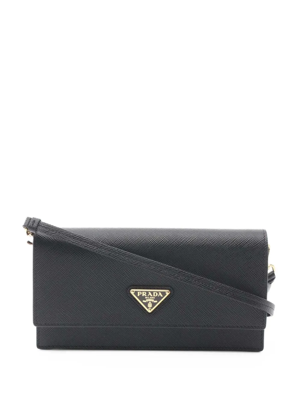 Prada Pre-Owned 2013-2026 Saffiano Crossbody Bag shoulder bag - Nero