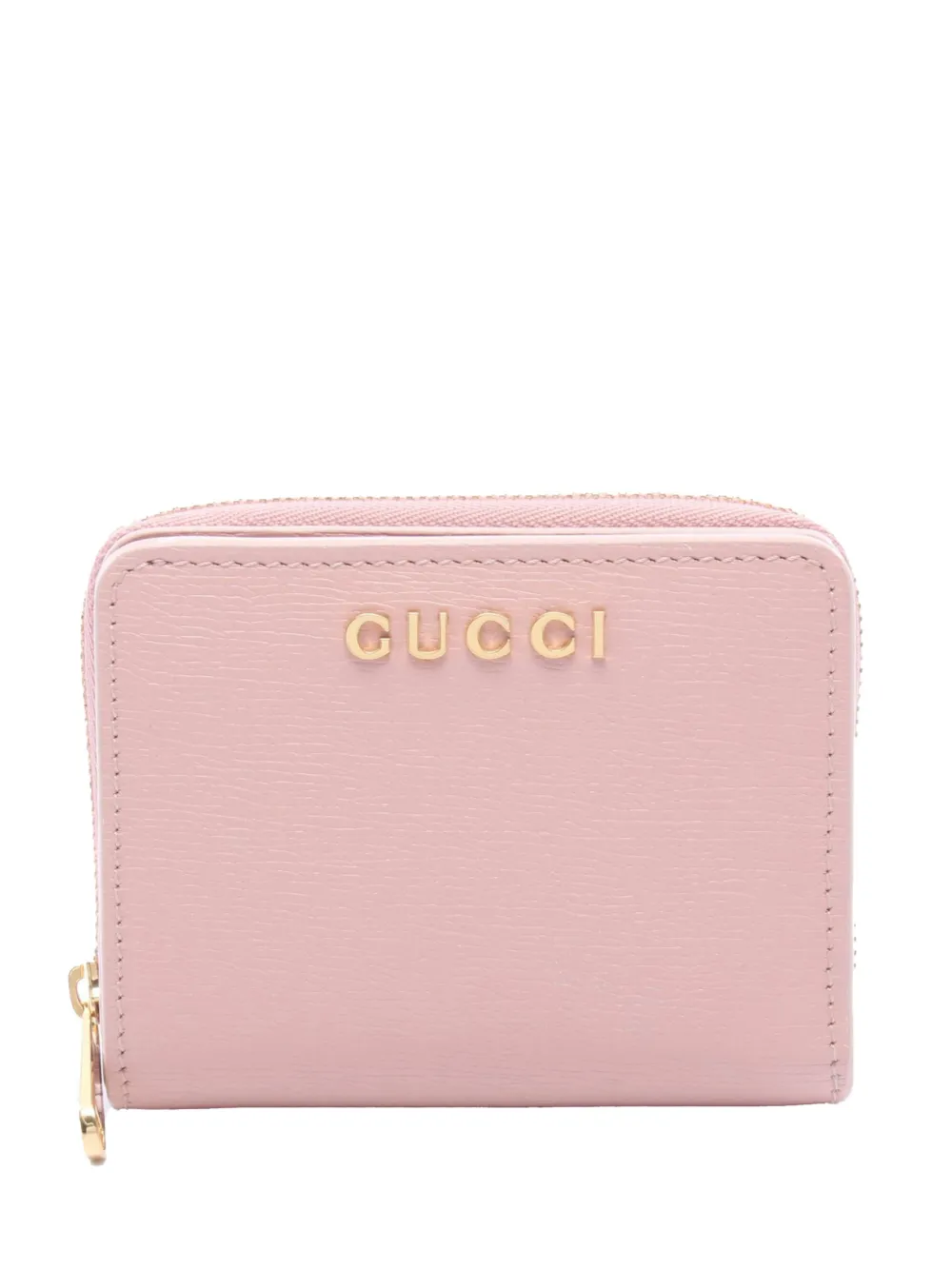 Gucci Pre-Owned 2016-2026 Mini Leather Script Wallet small wallets - Rosa
