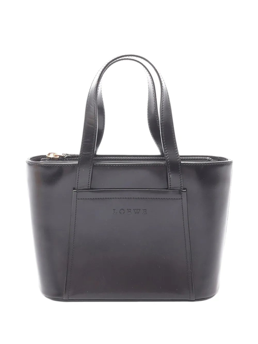 Loewe Pre-Owned 2010-2026 Leather handbag - Black