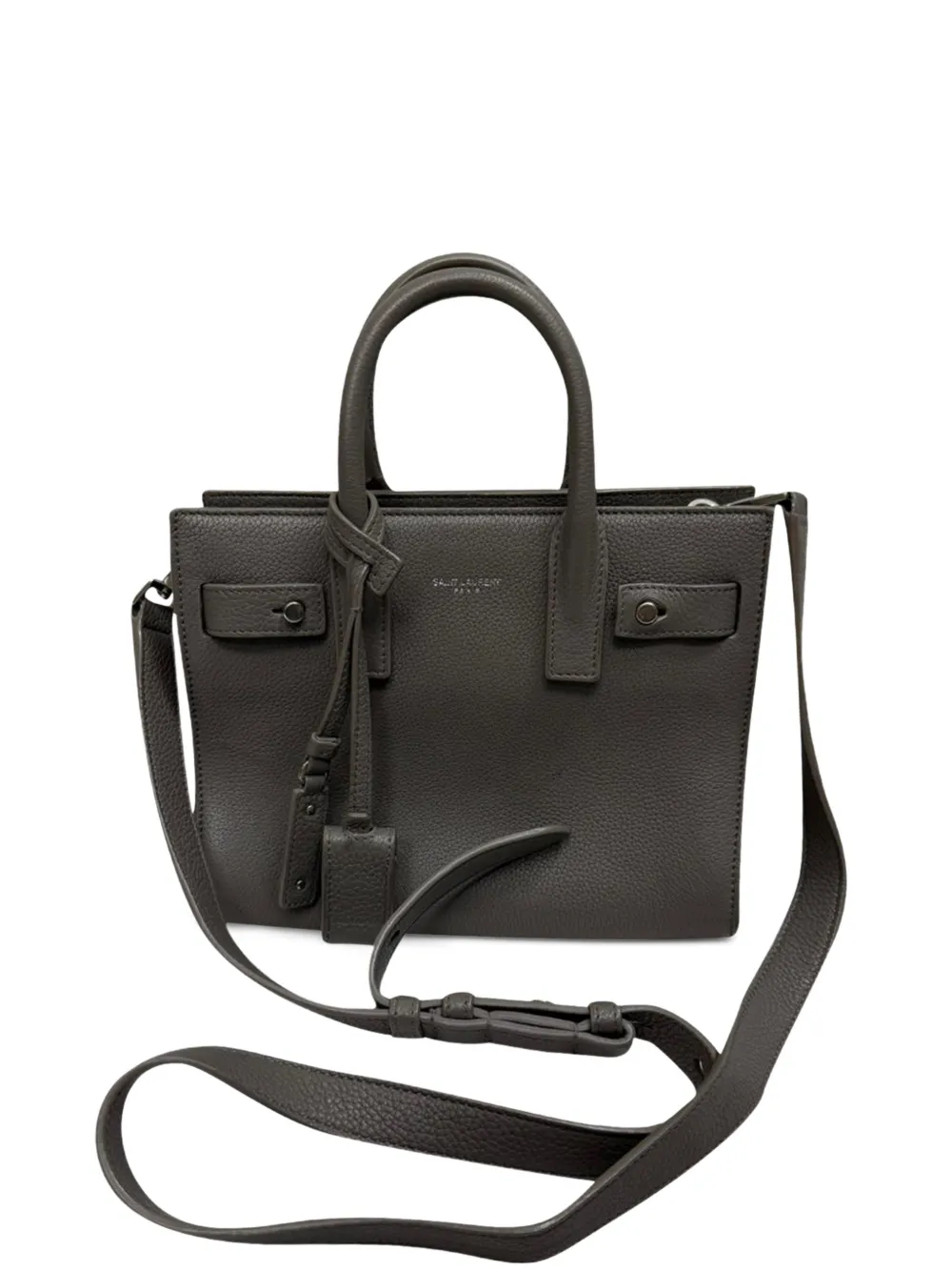 Saint Laurent Pre-Owned Sac De Jour Nano tote bag - Grigio