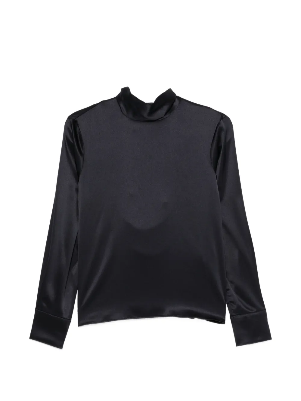 Maje back-tie blouse - Blu