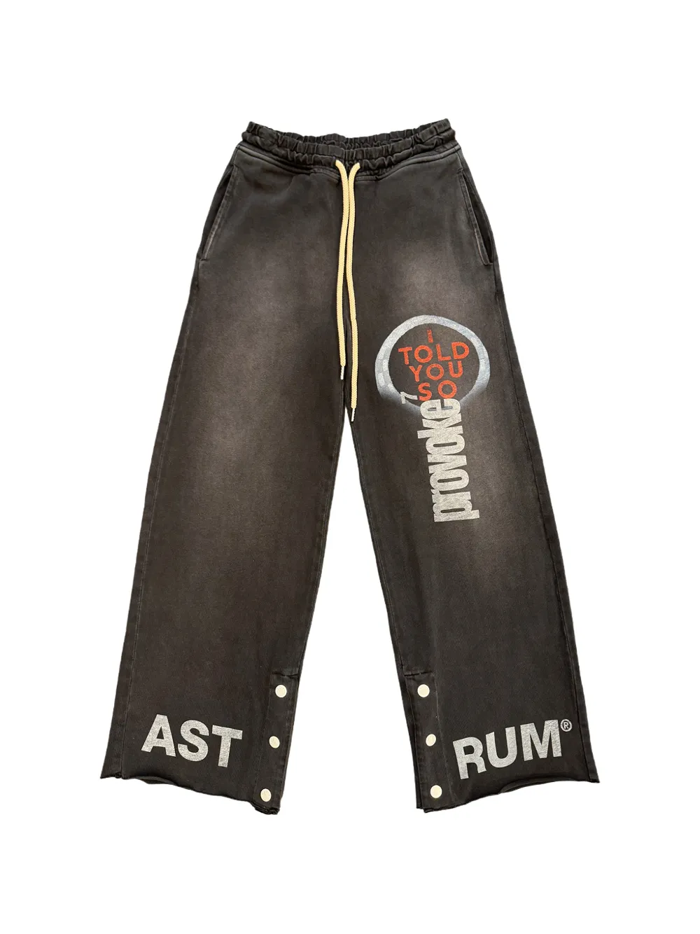 astrum Provoke logo-print track pants - Grigio