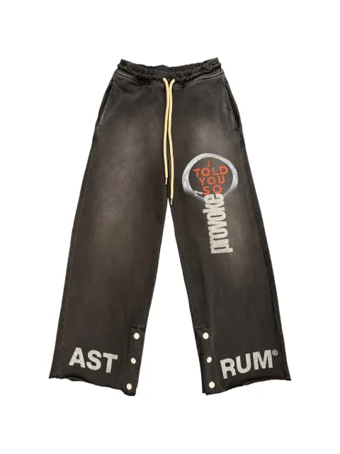 astrum Provoke logo-print track pants