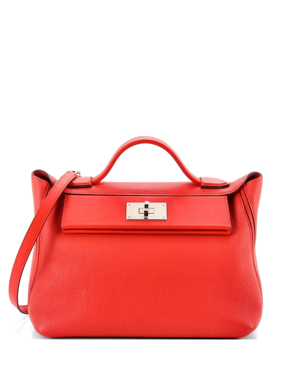 Hermès Pre-Owned 24/24 Bag Togo with Swift 29 satchel - Arancione