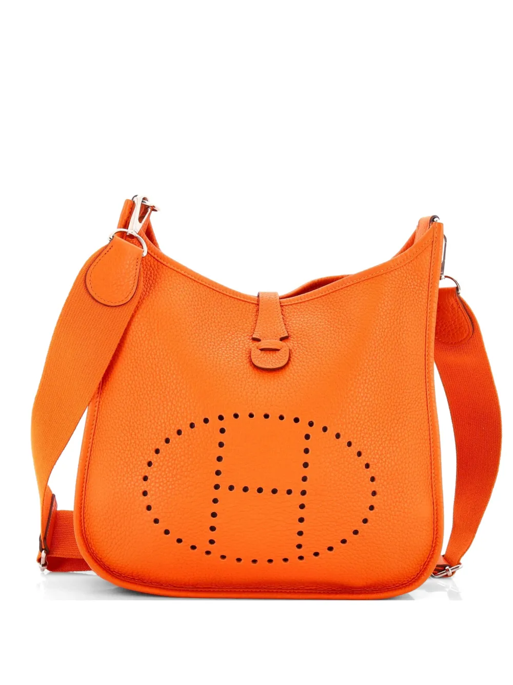 Hermès Pre-Owned Evelyne Bag Gen III Clemence PM crossbody bag - Arancione