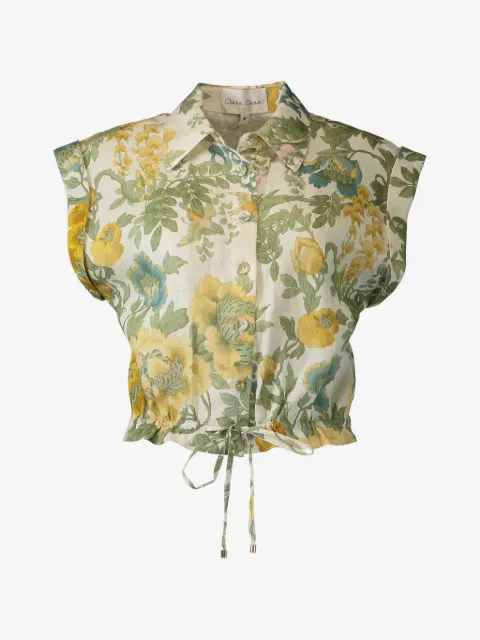 Cara Cara Octavia floral-print top