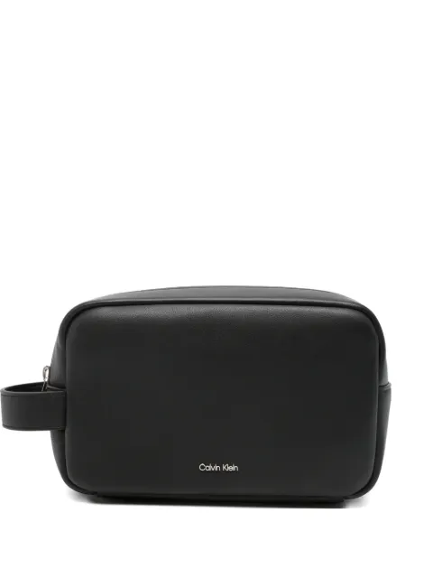 Calvin Klein neceser con logo estampado