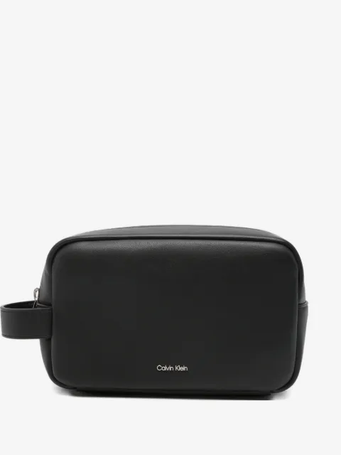 Calvin Klein logo-print wash bag