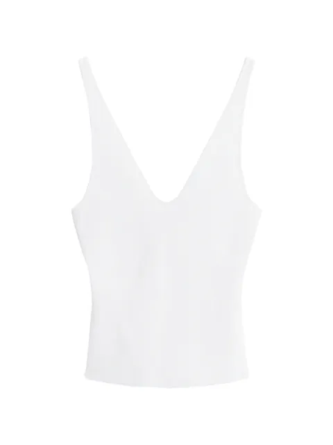 Scanlan Theodore ribbed-knit V-neck tank top