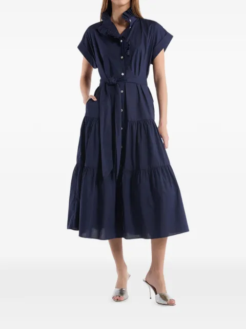 Christy Lynn Jonah ruffled tiered midi dress