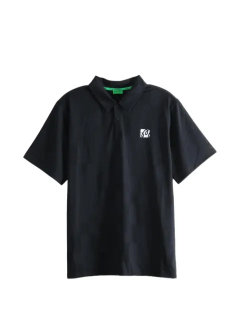 Malbon Golf logo-patch polo shirt
