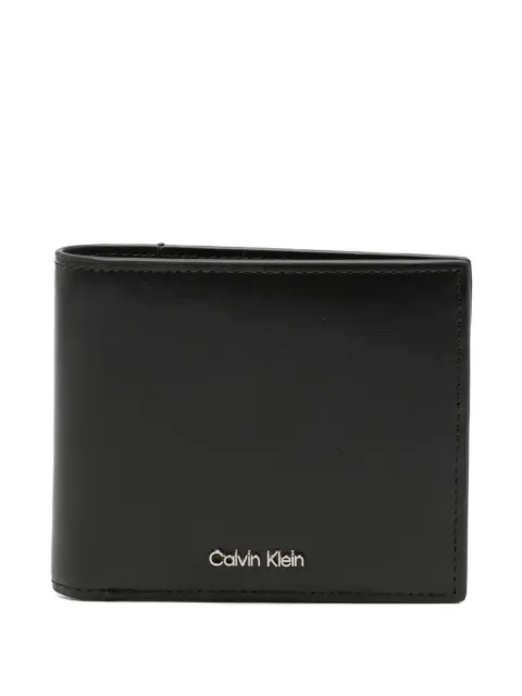 Calvin Klein logo-plaque bi-fold wallet