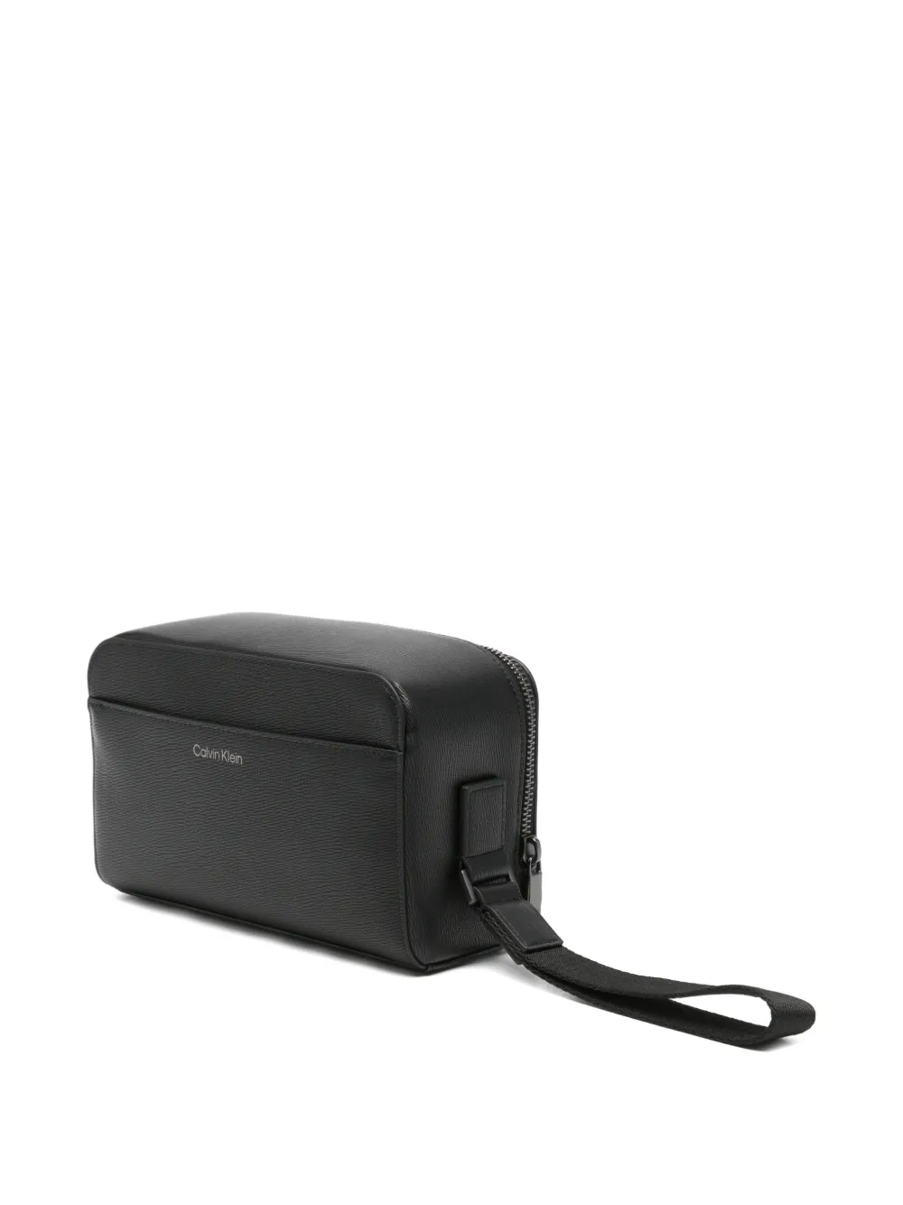 Calvin Klein Shopper met logoplakkaat Zwart