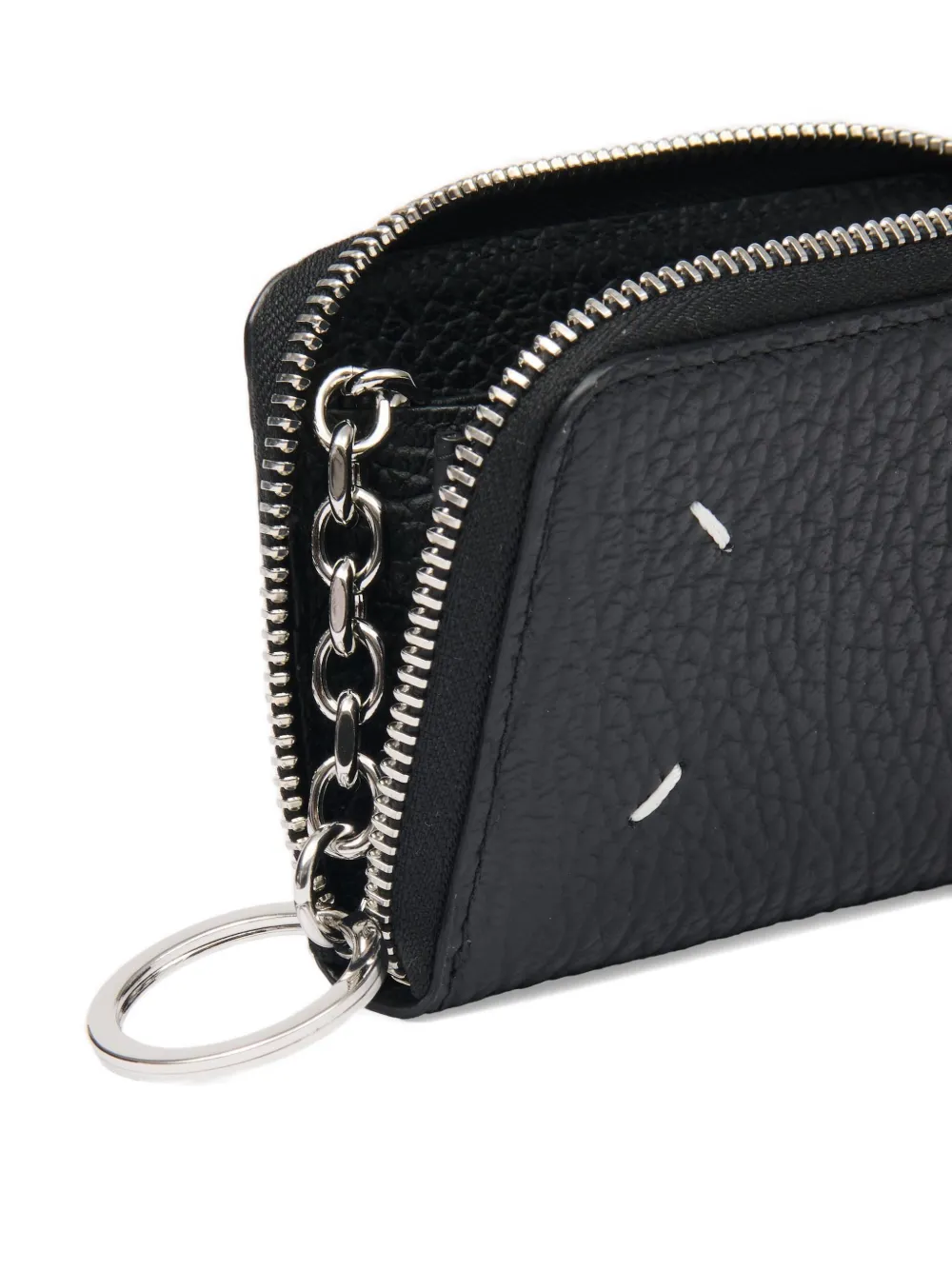 Maison Margiela ケース 財布 カードケース ブラック Maison Margiela Four Stitches カードケース | ブラック | FARFETCH JP