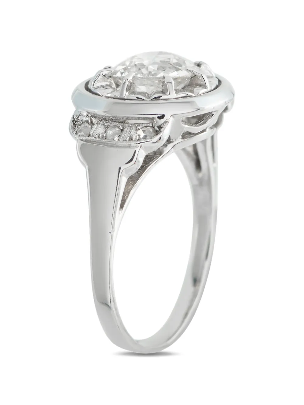 LB Exclusive diamond Art Deco ring - Bianco