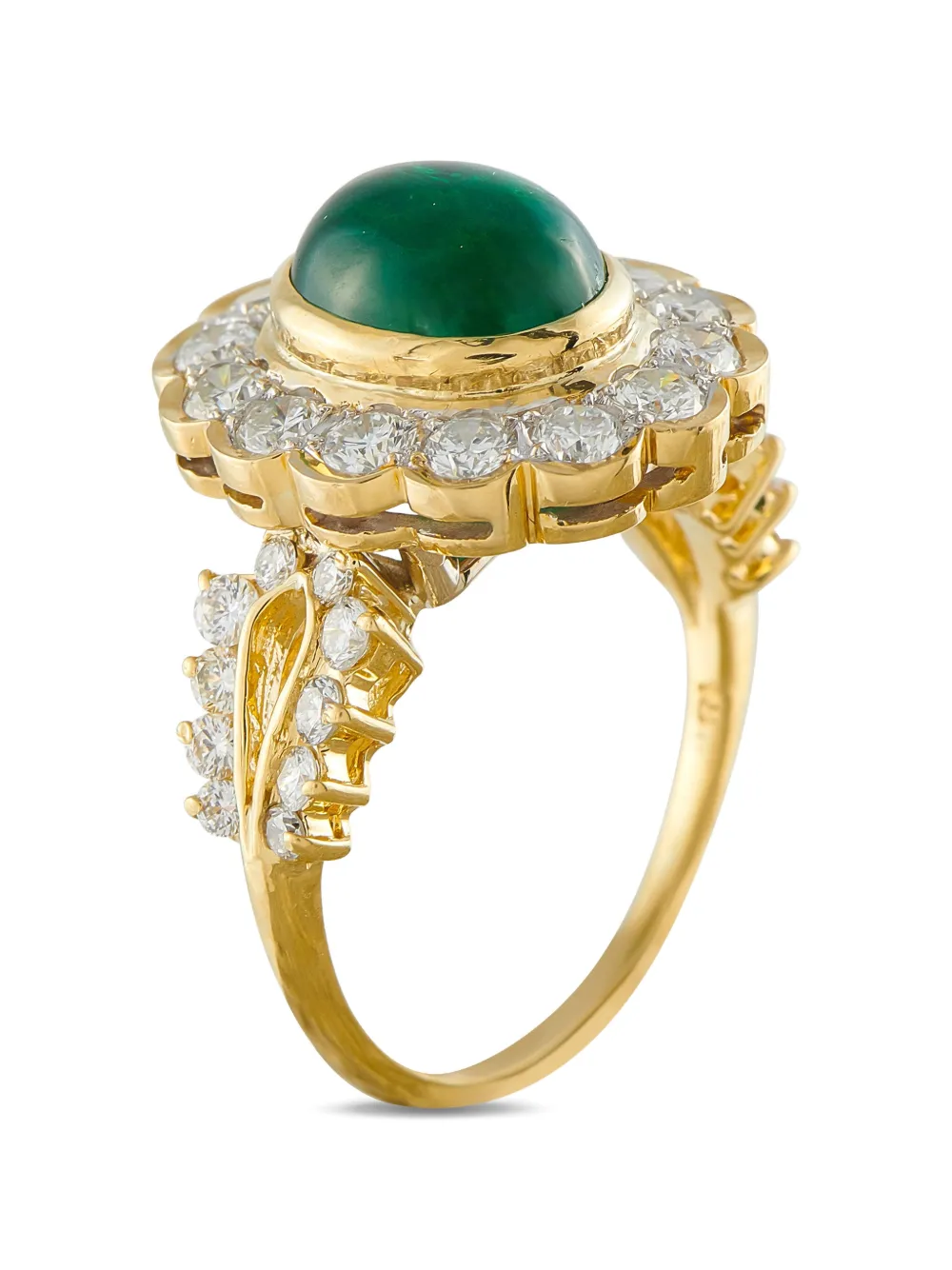 LB Exclusive emerald and diamond ring - Oro