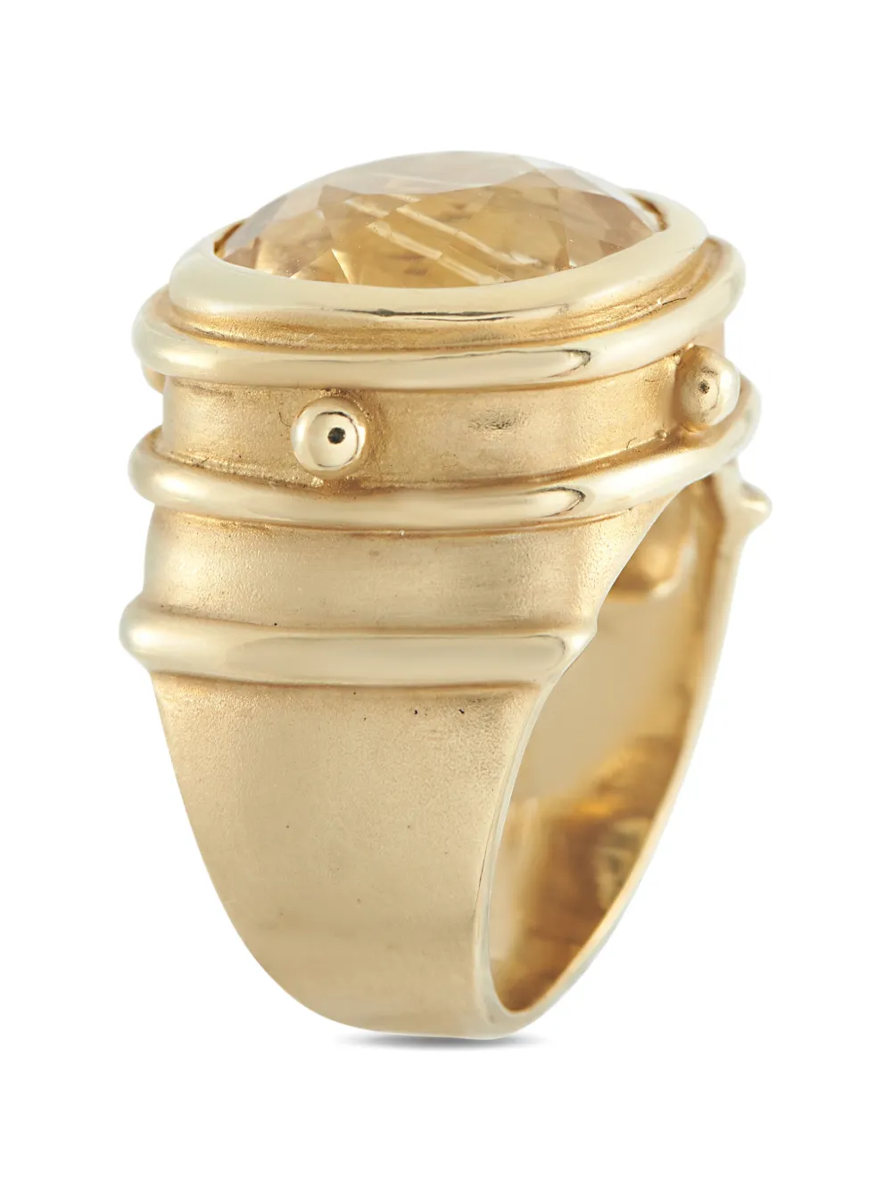 LB Exclusive citrine statement ring - Oro