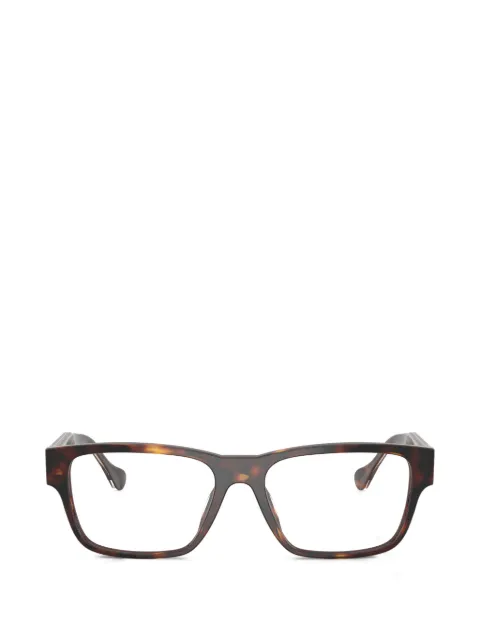 Versace Eyewear Medusa Greca rectangle-frame glasses