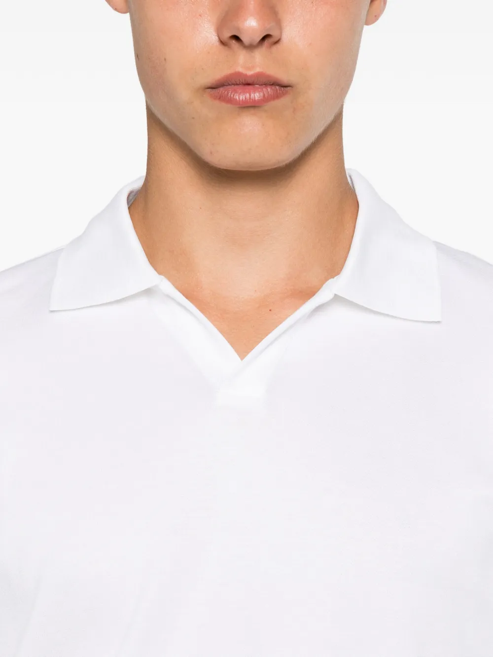 Herno Poloshirt met korte mouwen Wit