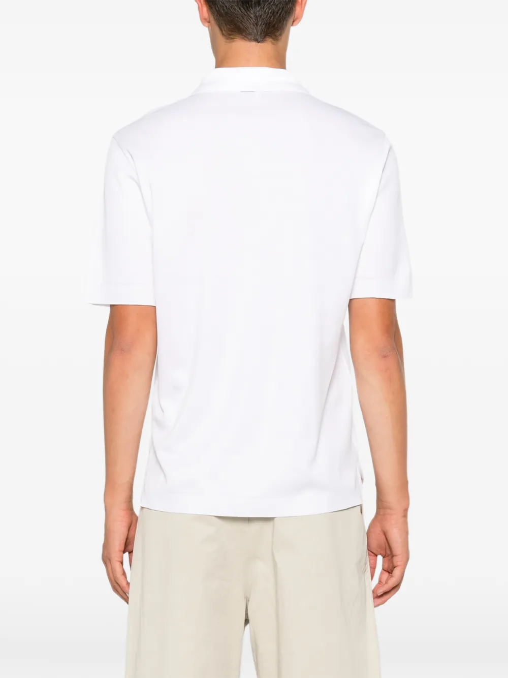 Herno Poloshirt met korte mouwen Wit