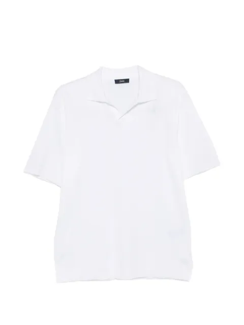 Herno short-sleeve polo shirt