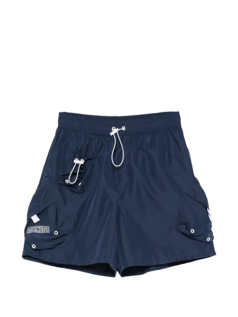 Moschino cargo-pocket swim shorts