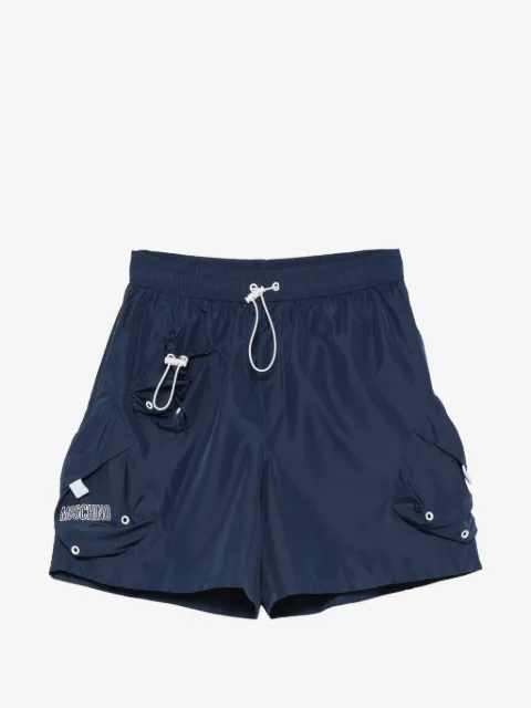 Moschino cargo-pocket swim shorts