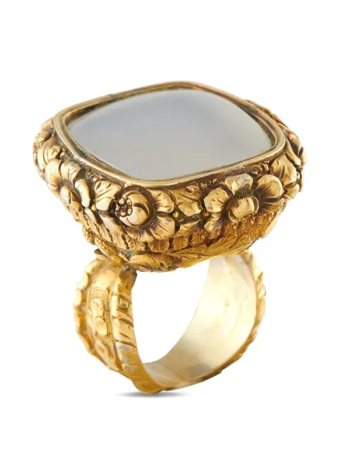 LB Exclusive anillo con motivo floral