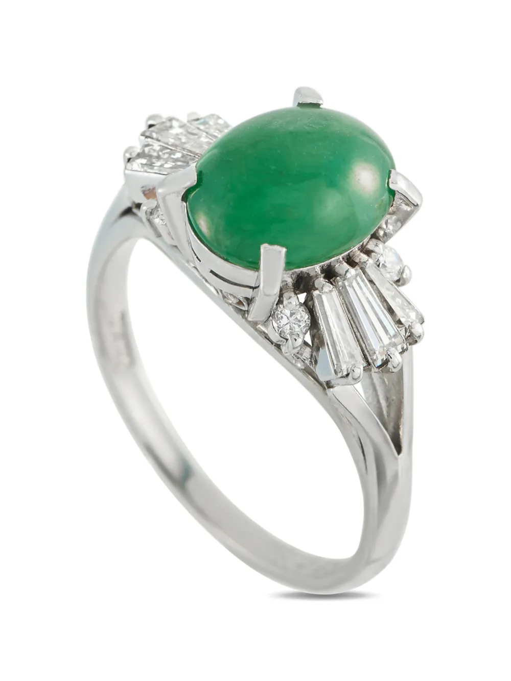 LB Exclusive jade and diamond ring - Argento