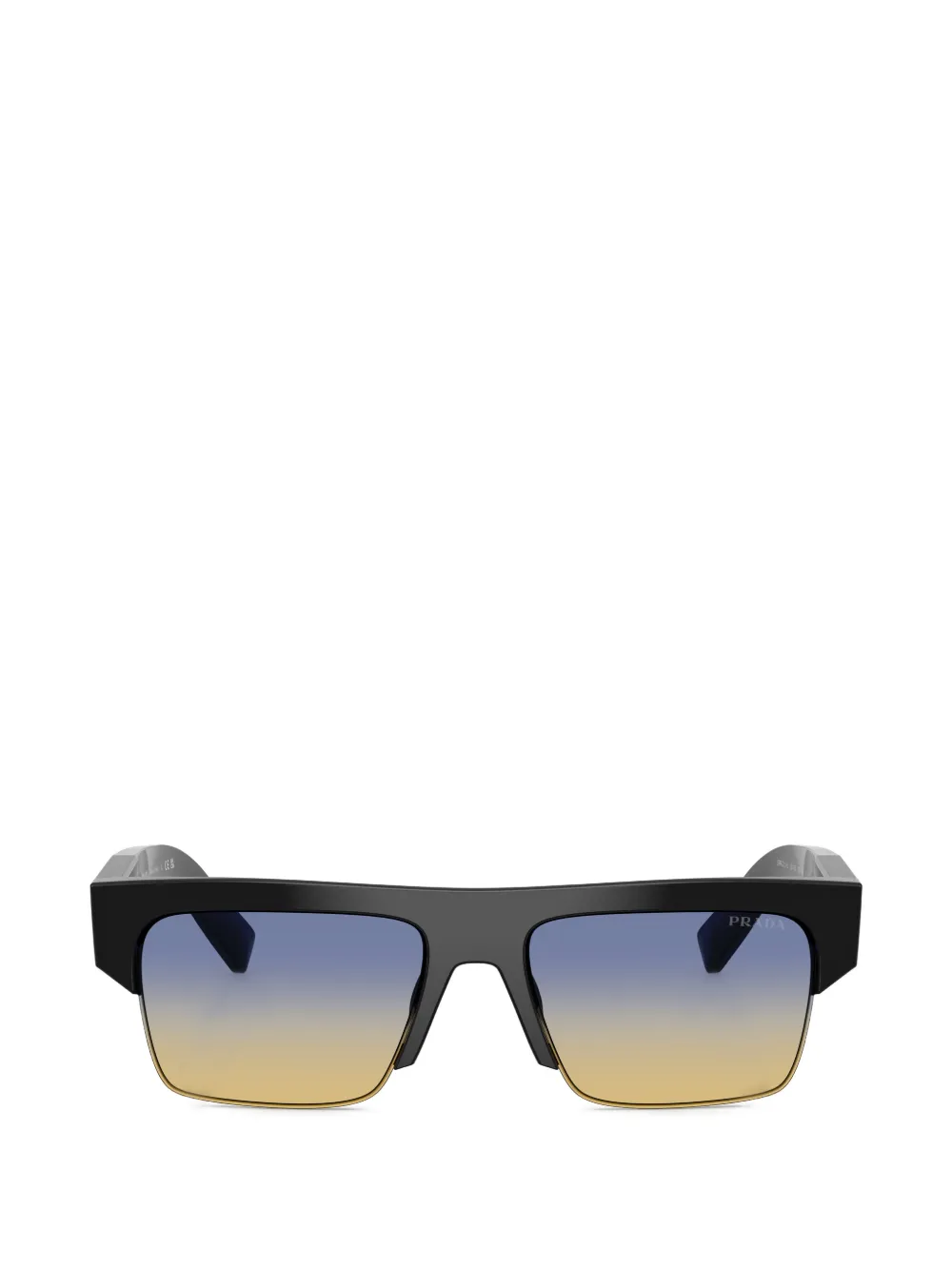 Prada Eyewear square-frame gradient sunglasses - Nero