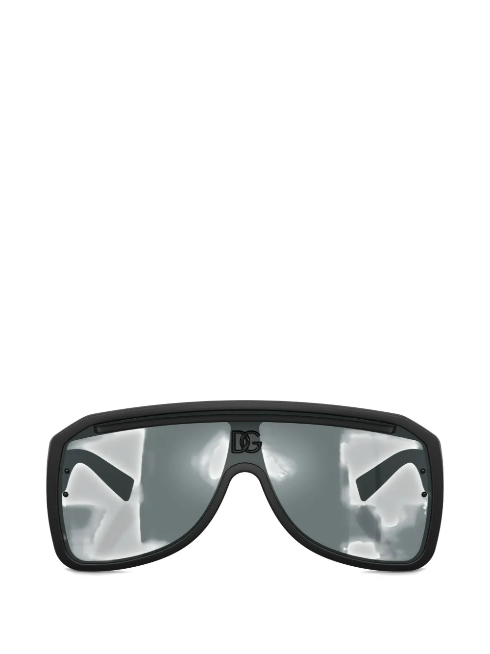 Dolce & Gabbana Eyewear DG logo-plaque sunglasses - Nero