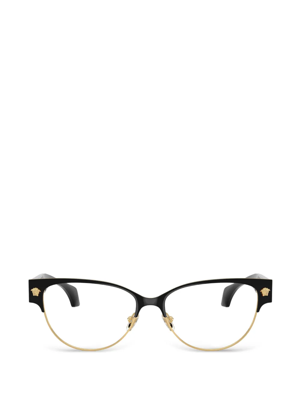 Versace Eyewear Medusa cat-eye glasses - Nero