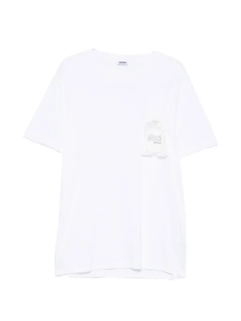 Moschino logo-print drawstring-pocket T-shirt