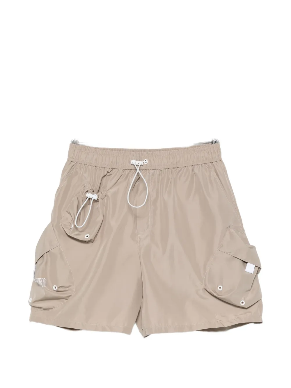 Moschino drawstring swim short - Nude