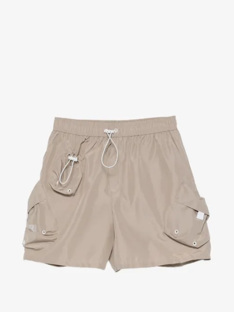 Moschino shorts de playa con cordones