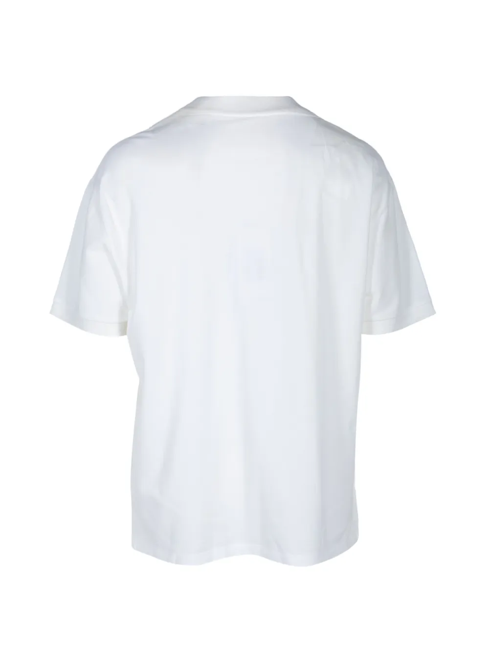Maison Margiela T-shirt met V-hals Wit