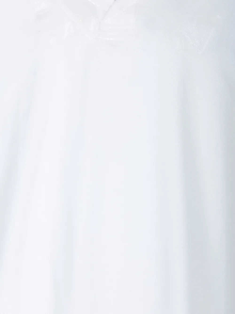 Maison Margiela T-shirt met V-hals Wit