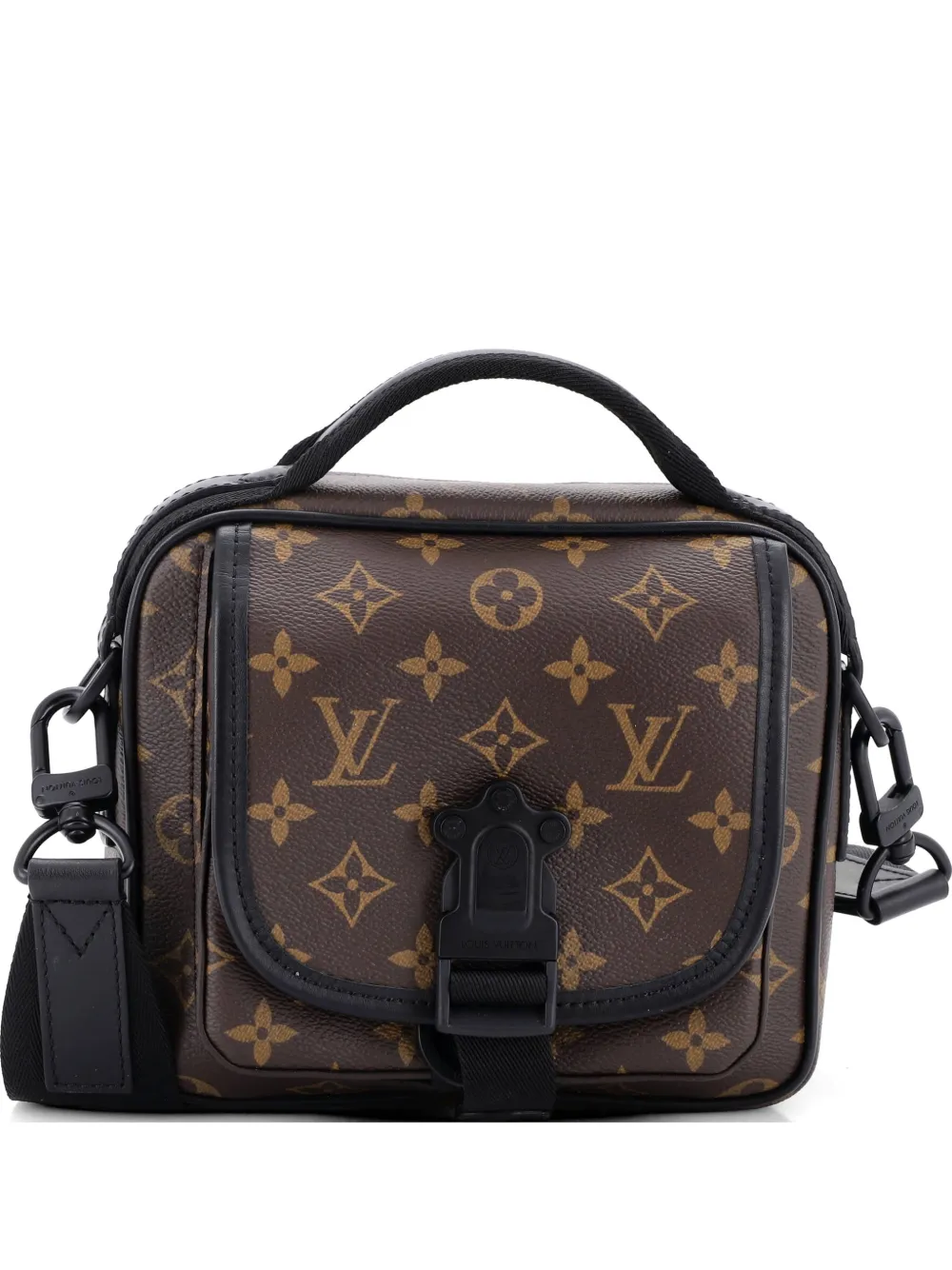 Louis Vuitton Pre-Owned Quest Messenger Bag Macassar Monogram Canvas crossbody bag - Marrone