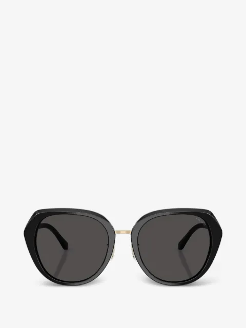 Coach Maxi Sculpted C geometric-frame sunglasses