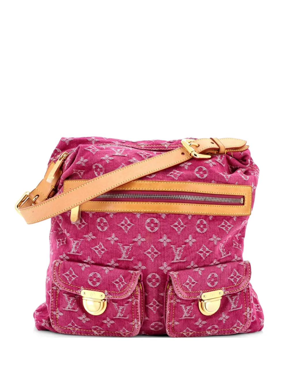 Louis Vuitton Pre-Owned Baggy Handbag Denim GM shoulder bag - Rosa