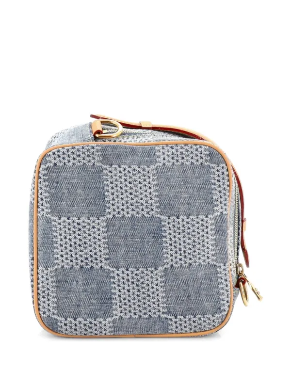 Louis Vuitton Pre-Owned チェス メッセンジャー ダミエ 3D デニム