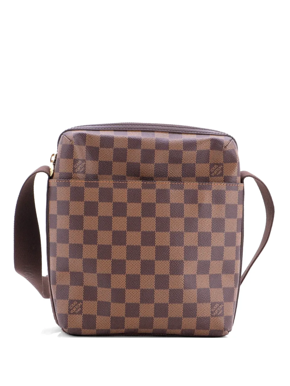 Louis Vuitton Pre-Owned Trotteur Beaubourg Damier Umhängetasche - Braun