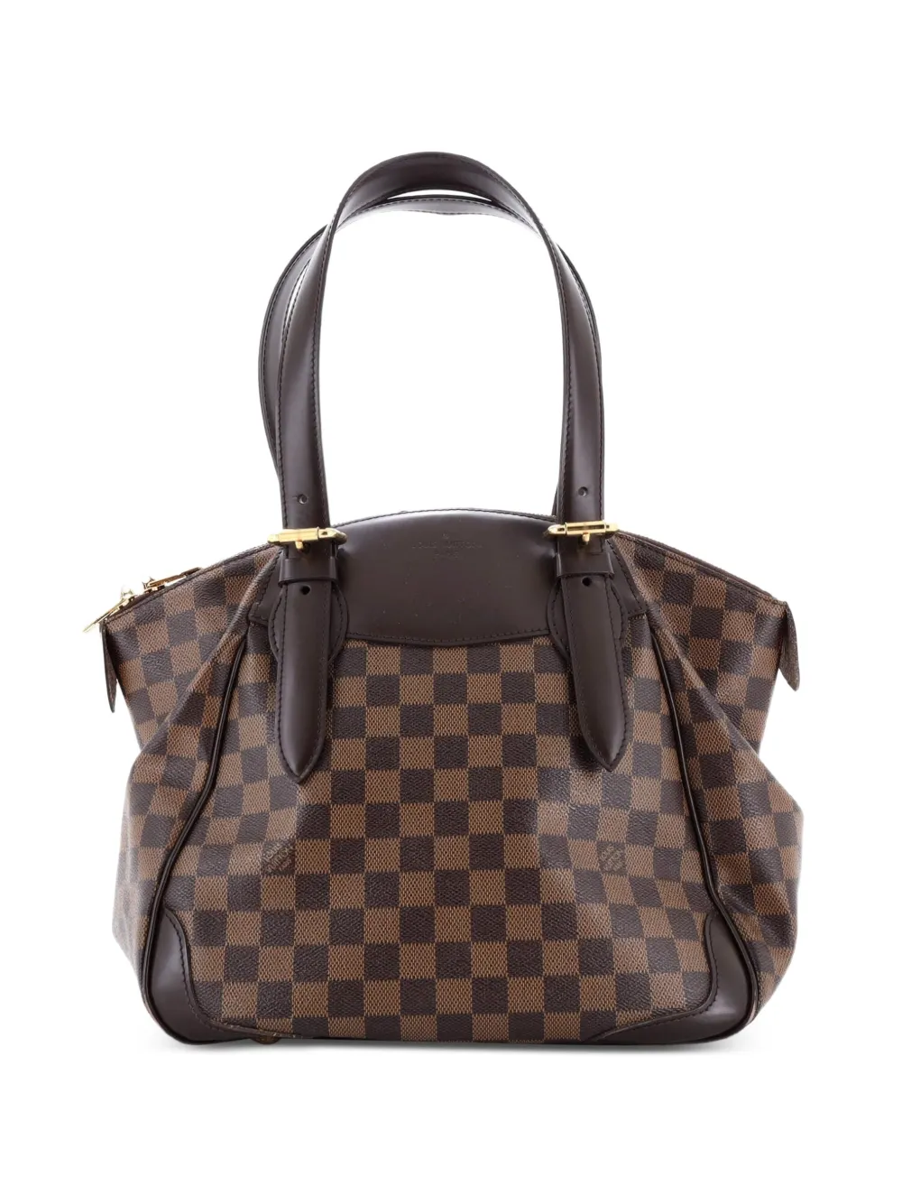 Louis Vuitton Pre-Owned Borsa a spalla Verona Damier MM - Marrone