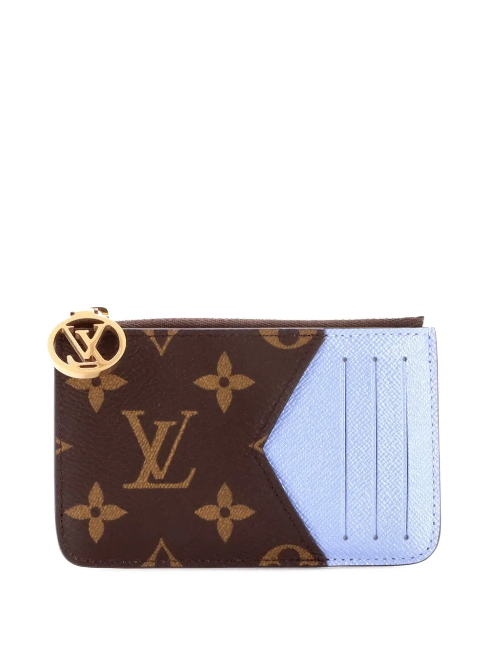 Louis Vuitton Pre-Owned Portacarte Romy Monogram Canvas - Blu