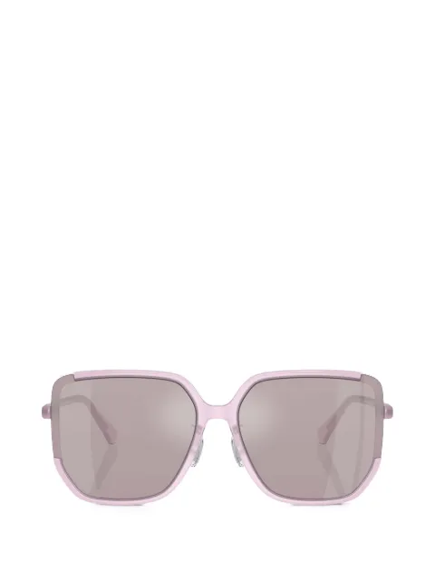 Coach logo-plaque oversized-frame sunglasses