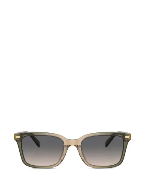 Coach gradient-lens rectangle-frame sunglasses