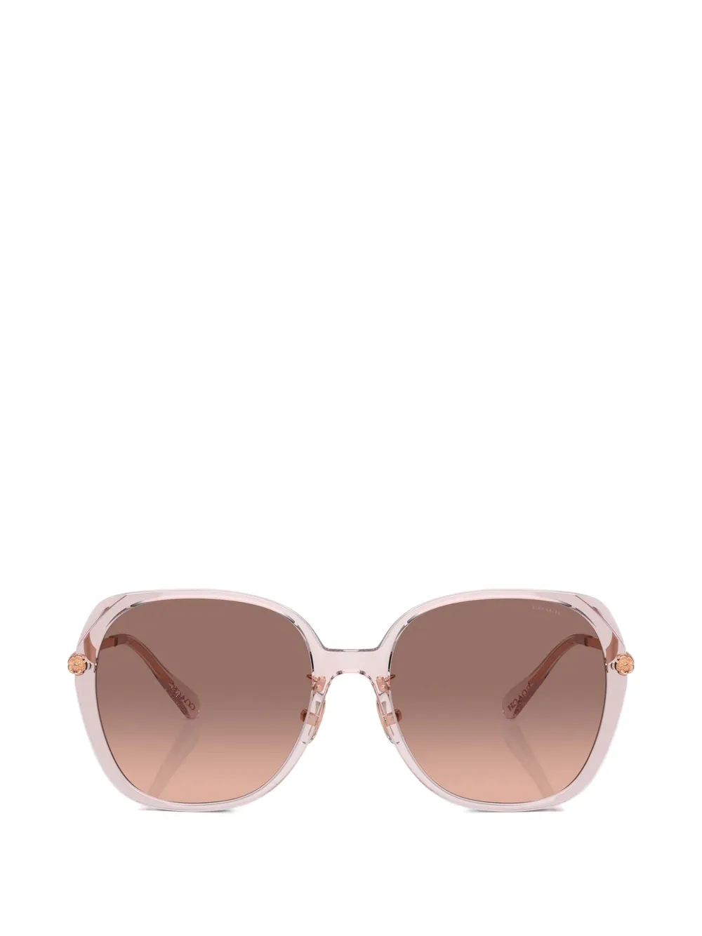 Coach Occhiali da sole oversize - Rosa