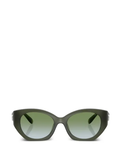 Coach Maxi Sculpted C oval-frame sunglasses