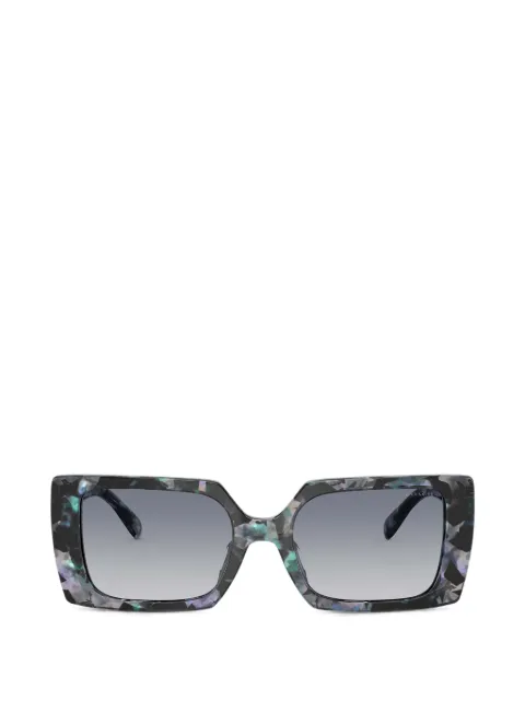 Coach lentes de sol Rivet con armazón rectangular oversize
